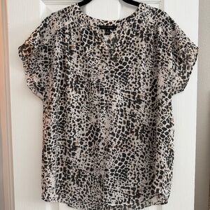 Animal Print Blouse